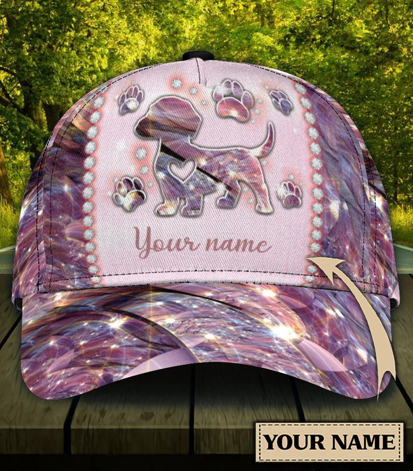 Personalized Dachshund Classic Cap, Personalized Gift for Dachshund Lovers Trucker Hats Custom Hats Gifts For Men & Women