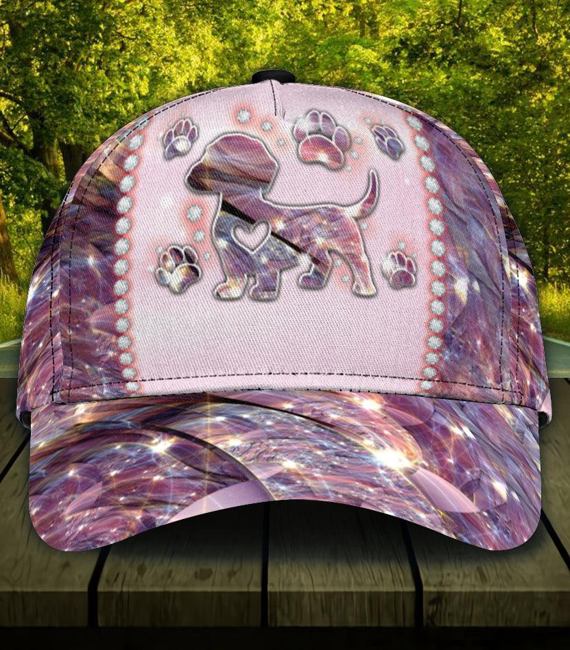Personalized Dachshund Classic Cap, Personalized Gift for Dachshund Lovers Trucker Hats Custom Hats Gifts For Men & Women