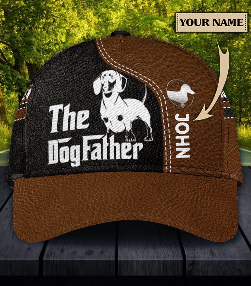 Personalized Dachshund Classic Cap, Personalized Gift for Dachshund Lovers Trucker Hats Custom Hats Gifts For Men & Women