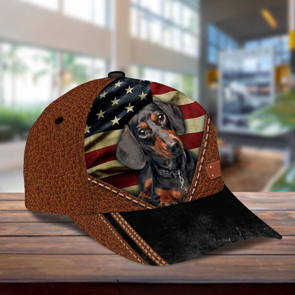 Personalized Dachshund Classic Cap, Personalized Gift for Dachshund Lovers Trucker Hats Custom Hats Gifts For Men & Women