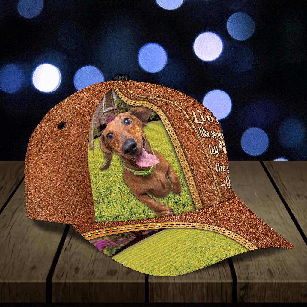 Personalized Dachshund Classic Cap, Personalized Gift for Dachshund Lovers Trucker Hats Custom Hats Gifts For Men & Women