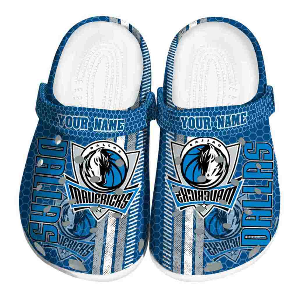 Personalized Dallas Mavericks Contrasting Stripes ClogTVC1801682