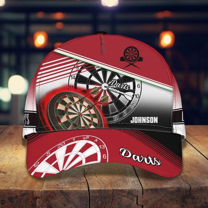 Personalized Dart 3d Baseball Cap 4th of July Dart Hat for Her and Him American Flag Dart Cap Trucker Hats Custom Hats Gifts For Men & Women