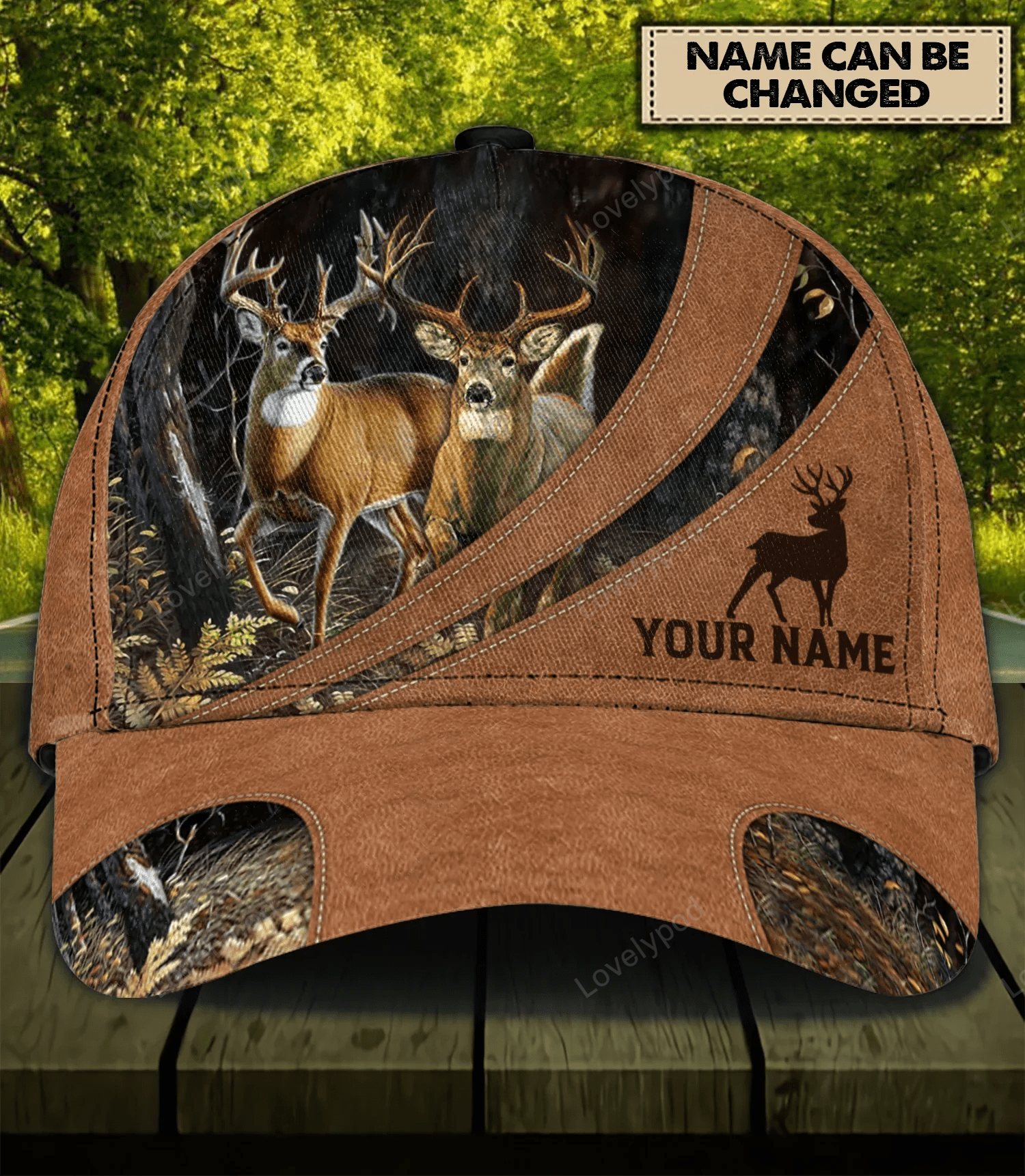 Personalized Deer Classic Cap, Gift for Deer Hat Cap For Men And Women Trucker Hats Custom Hats Gifts For Men & Women