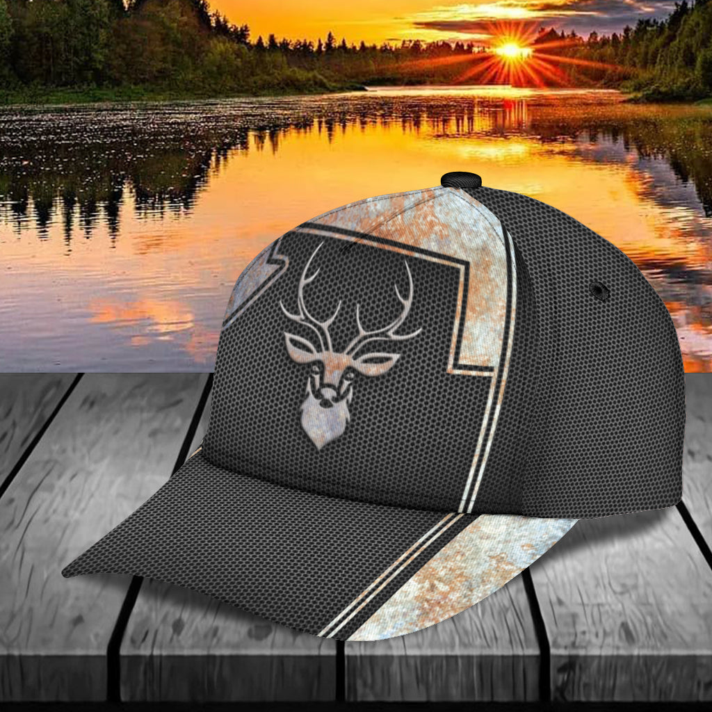 Personalized Deer Classic Cap, Personalized Gift for Deer Lovers, Hunting Lovers Trucker Hats Custom Hats Gifts For Men & Women