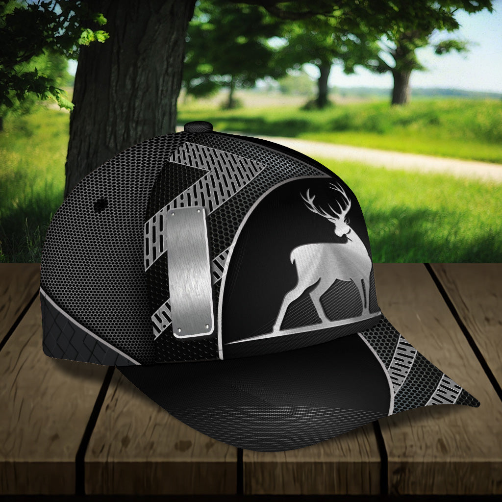 Personalized Deer Classic Cap, Personalized Gift for Deer Lovers, Hunting Lovers Trucker Hats Custom Hats Gifts For Men & Women