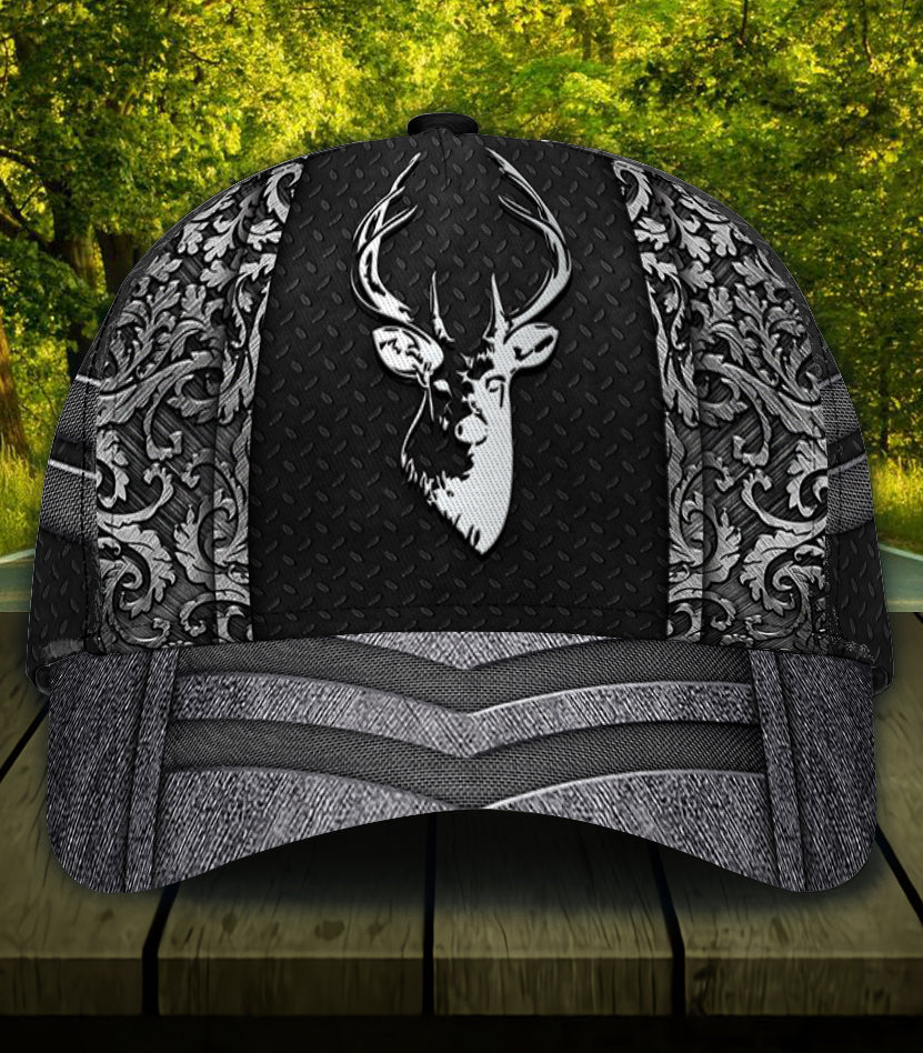 Personalized Deer Classic Cap, Personalized Gift for Deer Lovers, Hunting Lovers Trucker Hats Custom Hats Gifts For Men & Women