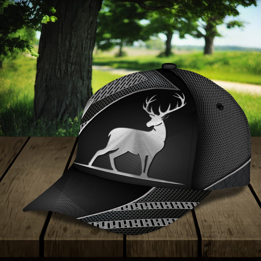 Personalized Deer Classic Cap, Personalized Gift for Deer Lovers, Hunting Lovers Trucker Hats Custom Hats Gifts For Men & Women
