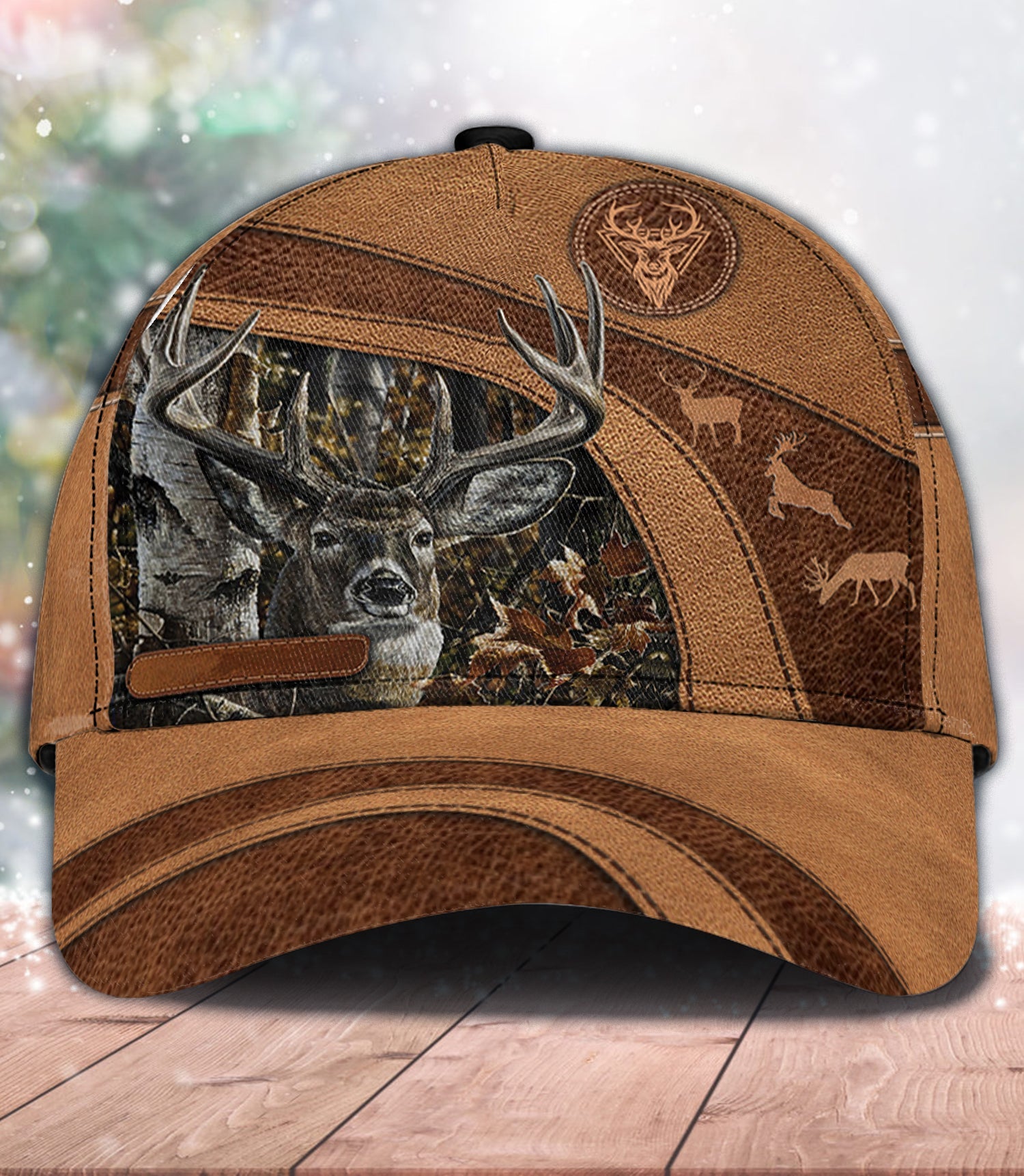 Personalized Deer Classic Cap, Personalized Gift for Deer Lovers, Hunting Lovers Trucker Hats Custom Hats Gifts For Men & Women