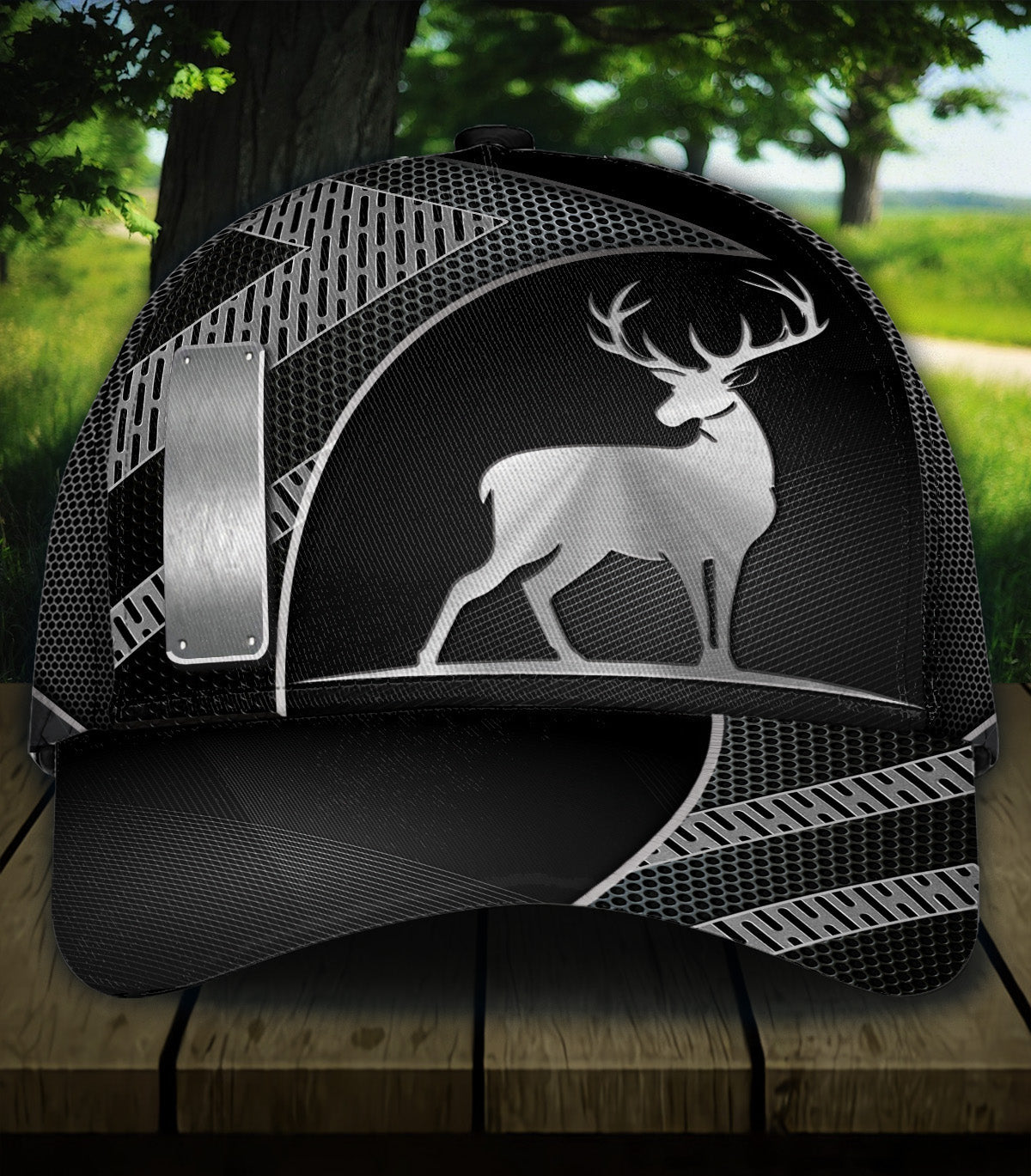 Personalized Deer Classic Cap, Personalized Gift for Deer Lovers, Hunting Lovers Trucker Hats Custom Hats Gifts For Men & Women