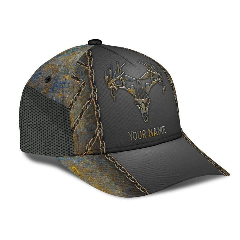 Personalized Deer Hunter Cap 3D, Deer Hunting Camo Cap Custom HatAll Over Printed, Cap Gift Trucker Hats Custom Hats Gifts For Men & Women