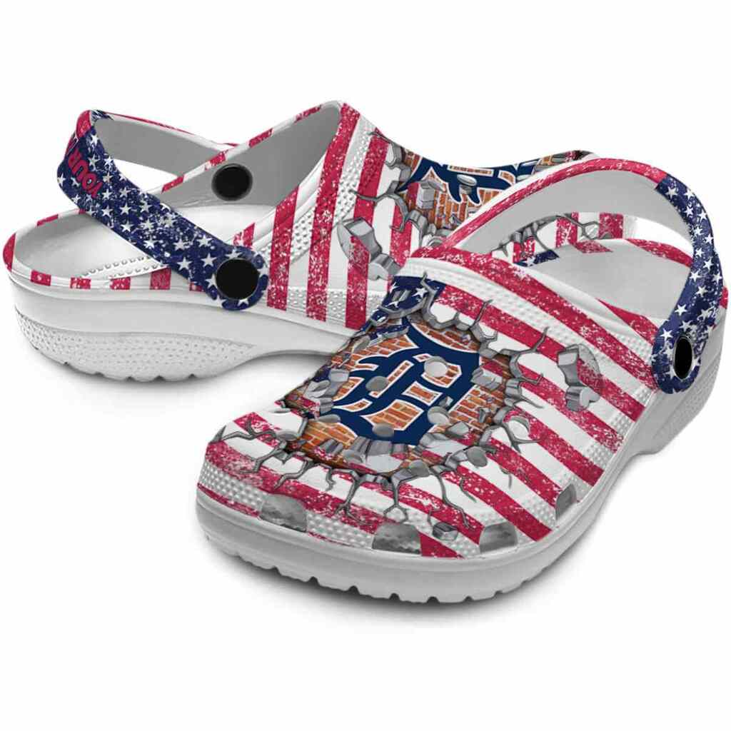 Personalized Detroit Tigers Freedom Splinter ClogTVC1801988 - Image 3