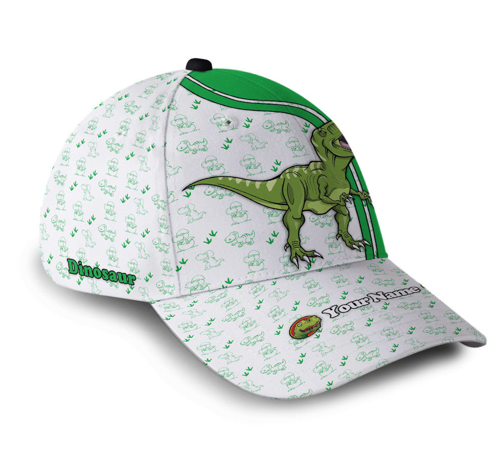 Personalized Dinosaur Cute Classic Cap Trucker Hats Custom Hats Gifts For Men & Women