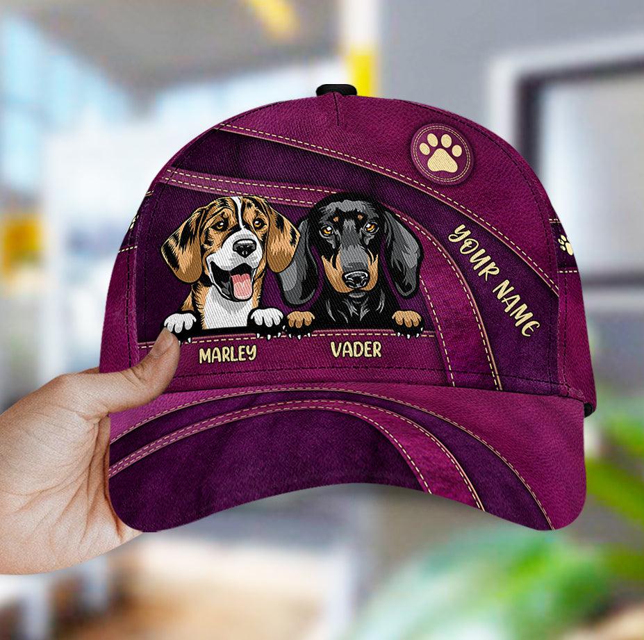 Personalized Dog Cap, Personalized Gift for Dog Lovers, Dog Dad, Dog Mom Trucker Hats Custom Hats Gifts For Men & Women