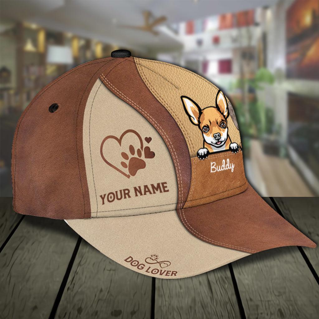 Personalized Dog Classic Cap, Personalized Gift for Dog Lovers, Dog Dad, Dog Mom Trucker Hats Custom Hats Gifts For Men & Women