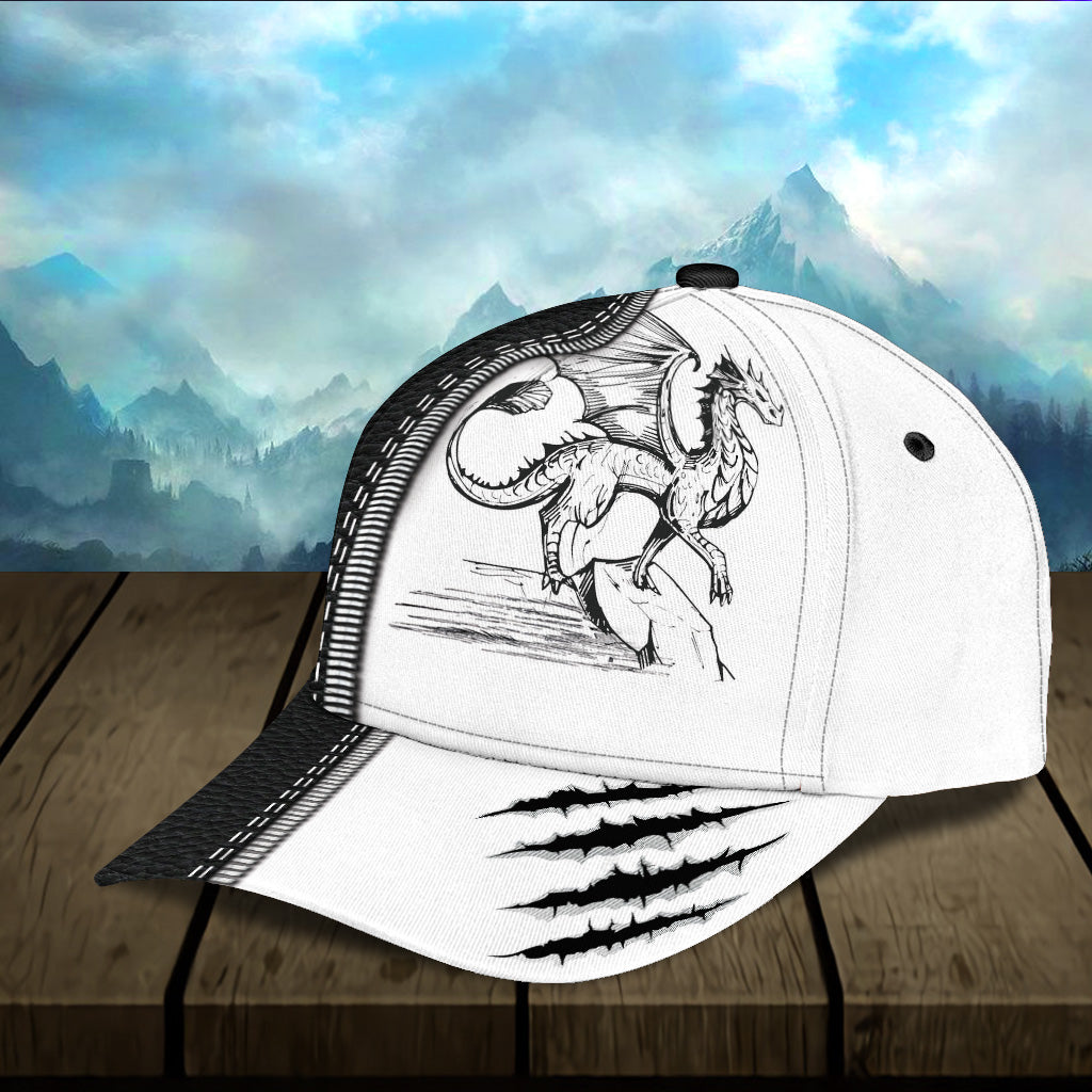 Personalized Dragon Classic Cap, Personalized Gift for Dragon Lovers Trucker Hats Custom Hats Gifts For Men & Women