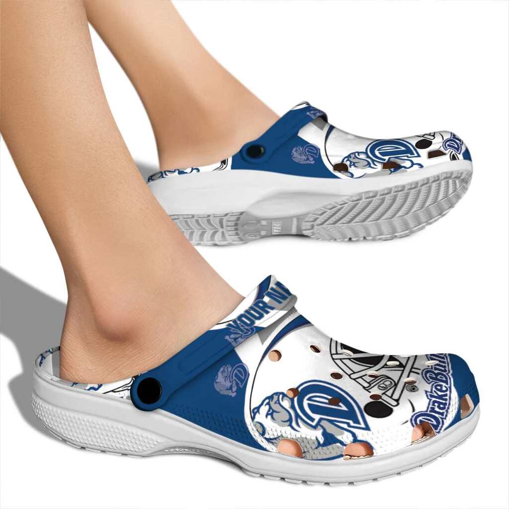 Personalized Drake Bulldogs Football Helmet ClogTVC1801787 - Image 2