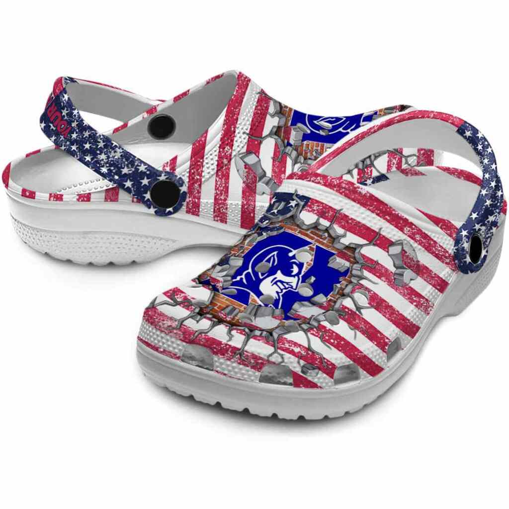 Personalized Duke Blue Devils Freedom Splinter ClogTVC1801987 - Image 3