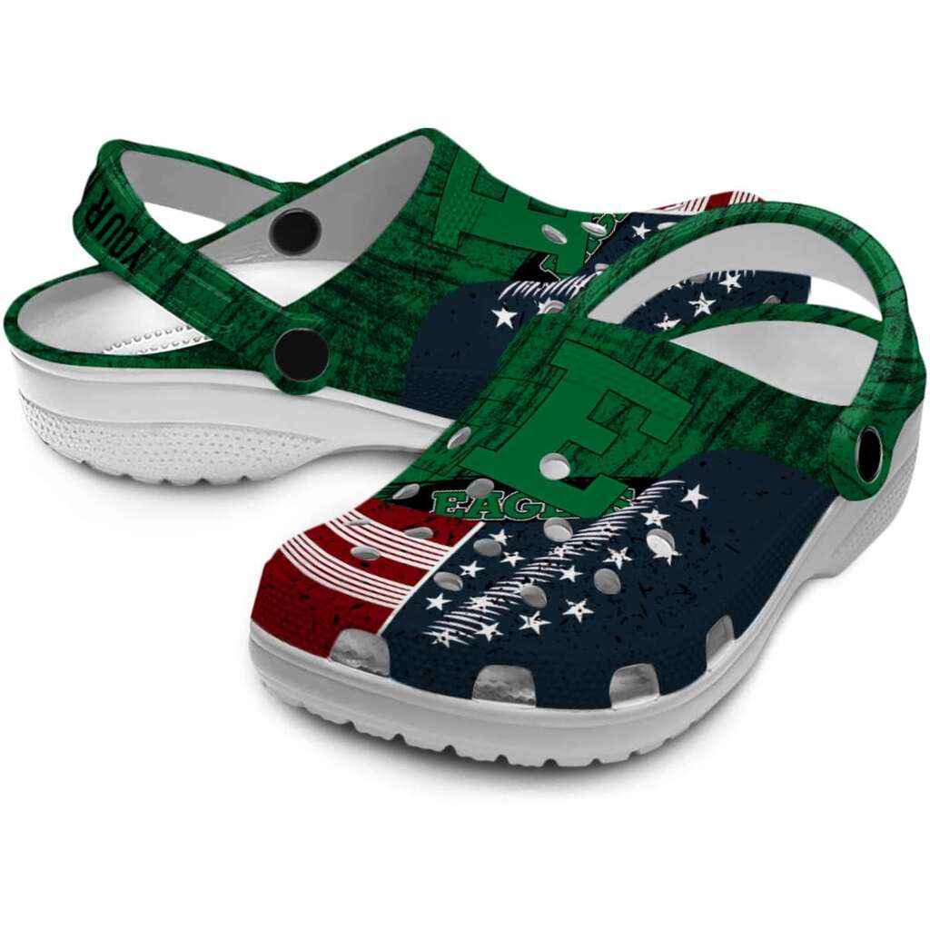 Personalized Eastern Michigan Eagles Star-Spangled Side Pattern ClogTVC1801722 - Image 3