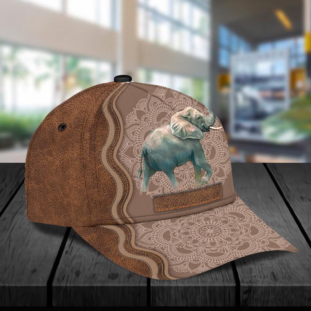 Personalized Elephant Classic Cap, Personalized Gift for Elephant Lovers Trucker Hats Custom Hats Gifts For Men & Women