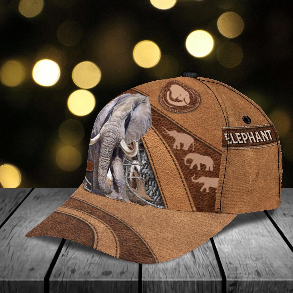Personalized Elephant Classic Cap, Personalized Gift for Elephant Lovers Trucker Hats Custom Hats Gifts For Men & Women