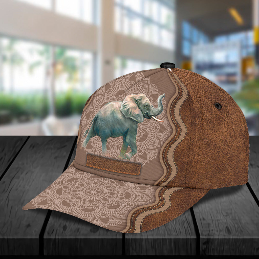 Personalized Elephant Classic Cap, Personalized Gift for Elephant Lovers Trucker Hats Custom Hats Gifts For Men & Women