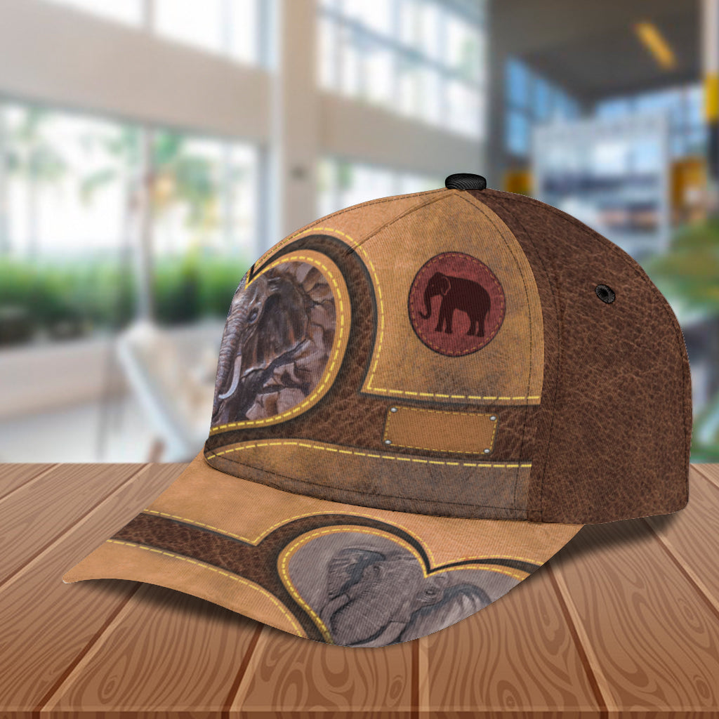 Personalized Elephant Classic Cap, Personalized Gift for Elephant Lovers Trucker Hats Custom Hats Gifts For Men & Women