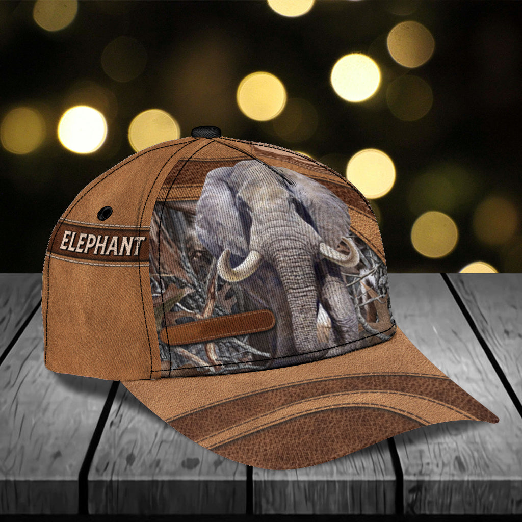 Personalized Elephant Classic Cap, Personalized Gift for Elephant Lovers Trucker Hats Custom Hats Gifts For Men & Women