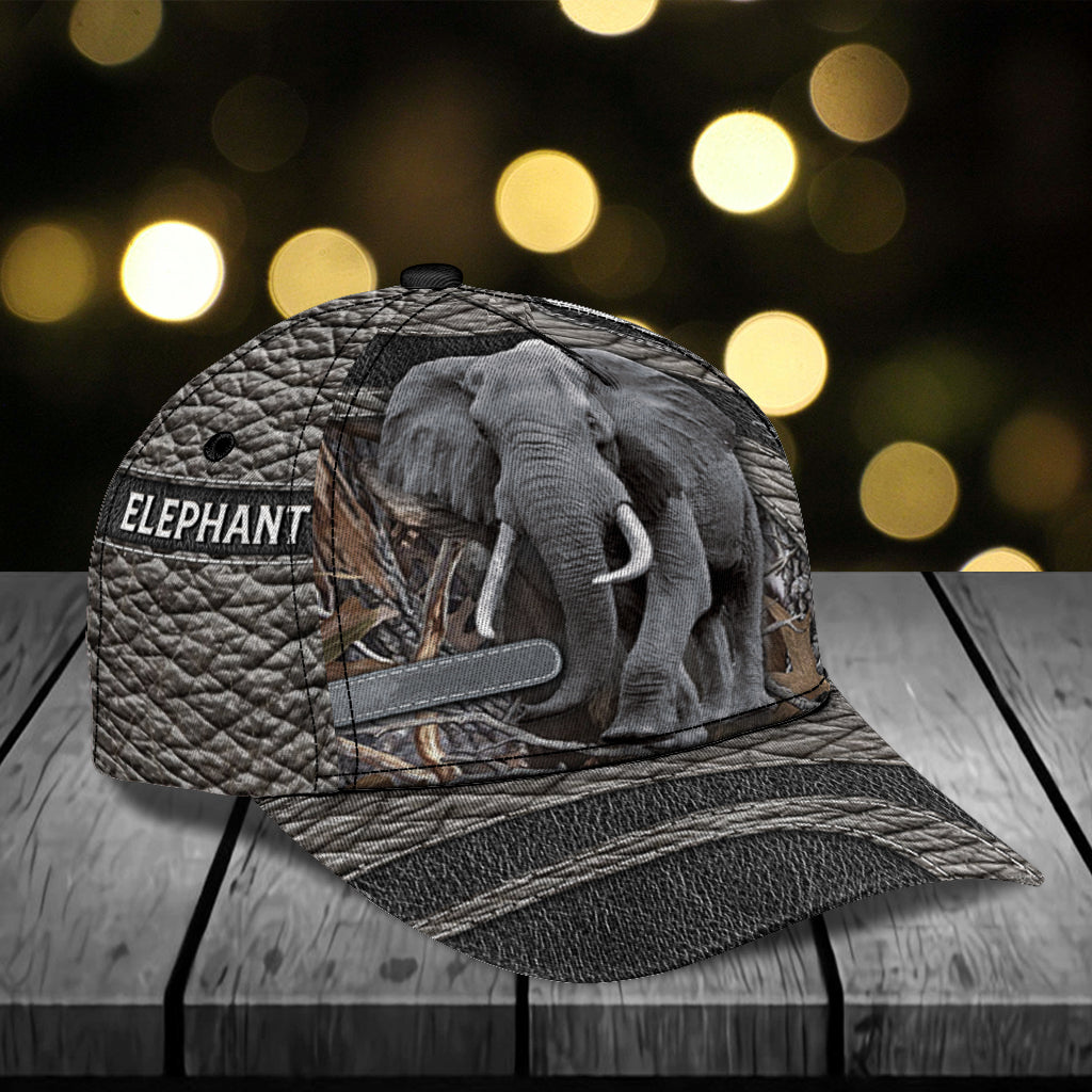 Personalized Elephant Classic Cap, Personalized Gift for Elephant Lovers Trucker Hats Custom Hats Gifts For Men & Women