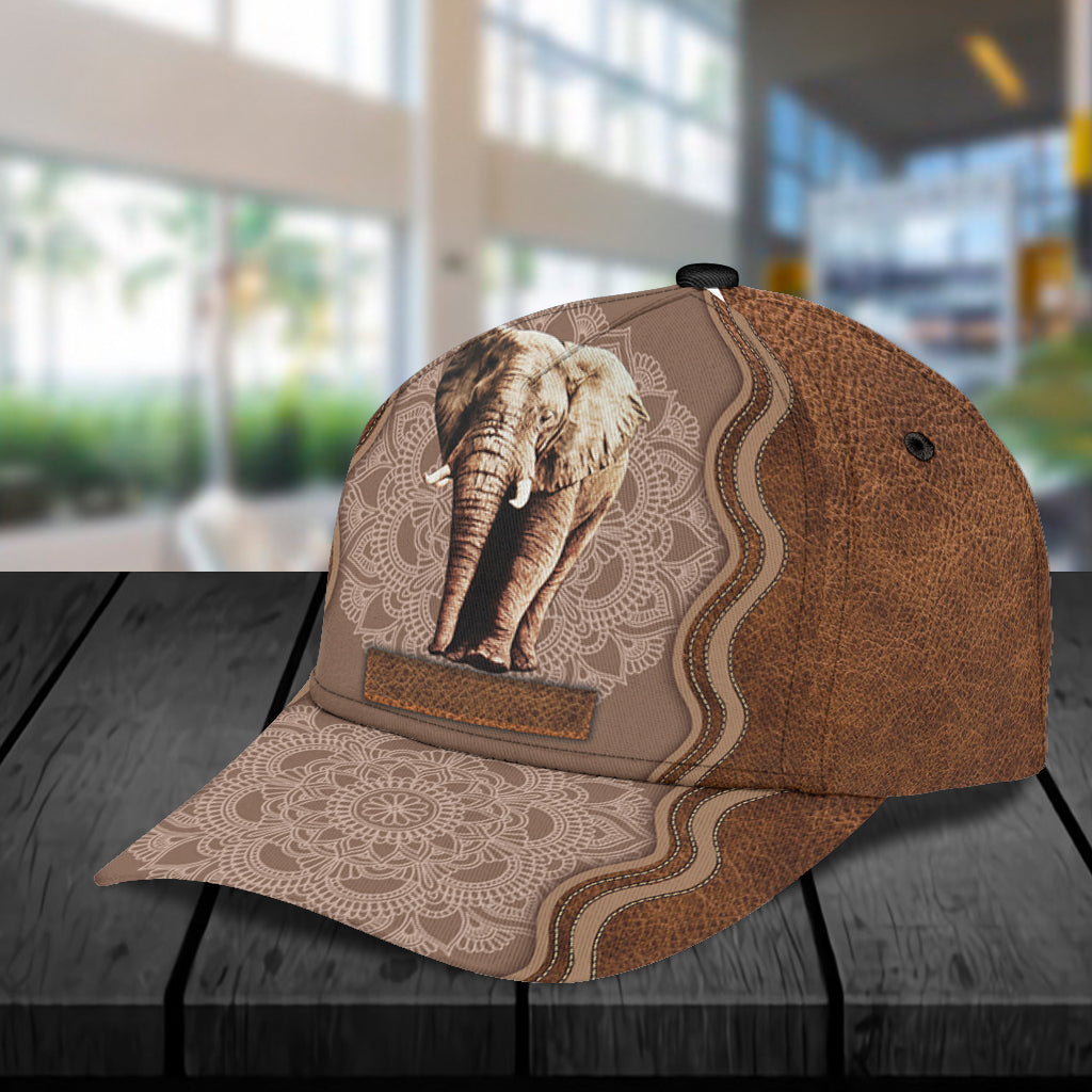 Personalized Elephant Classic Cap, Personalized Gift for Elephant Lovers Trucker Hats Custom Hats Gifts For Men & Women