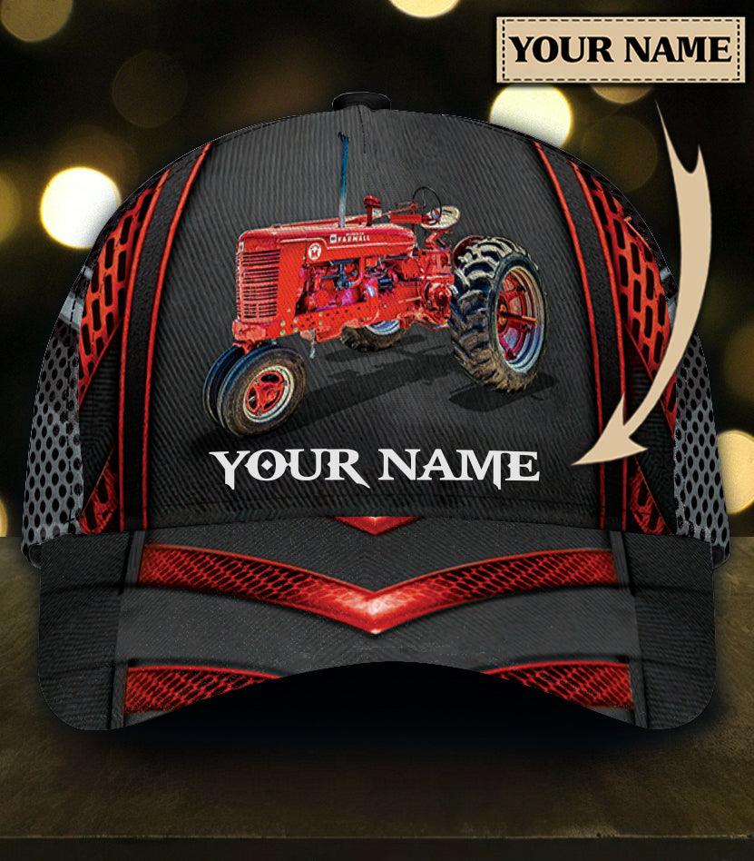 Personalized Farmer Classic Cap, Personalized Gift for Farmers, Cow Lovers, Chicken Lovers Trucker Hats Custom Hats Gifts For Men & Women