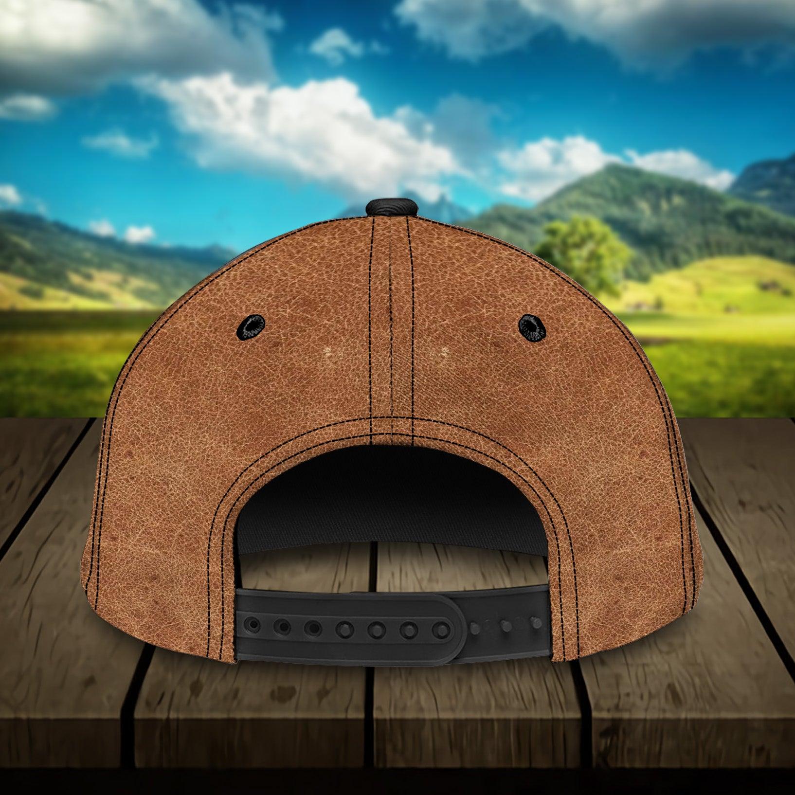 Personalized Farmer Classic Cap, Personalized Gift for Farmers, Cow Lovers, Chicken Lovers Trucker Hats Custom Hats Gifts For Men & Women