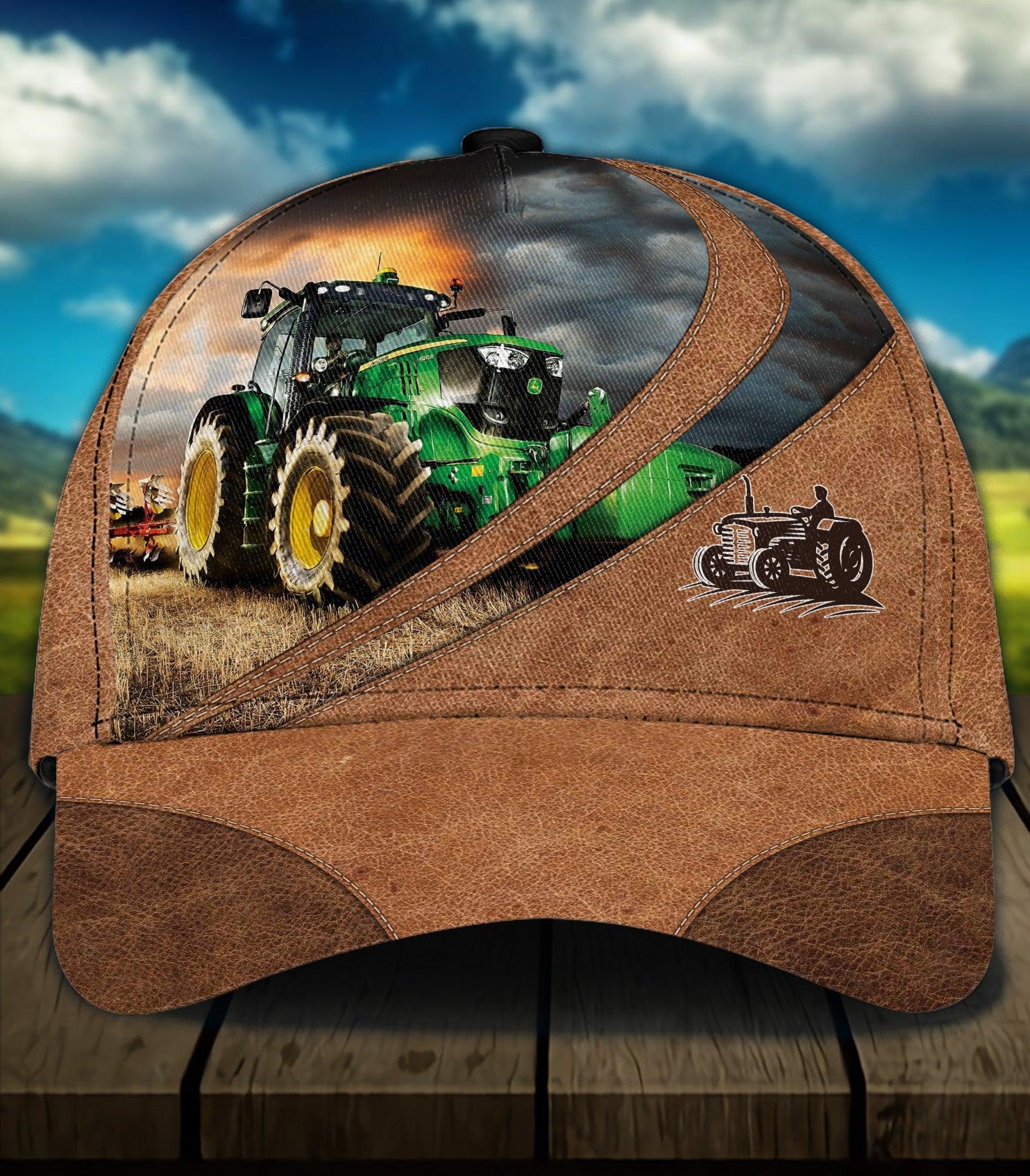 Personalized Farmer Classic Cap, Personalized Gift for Farmers, Cow Lovers, Chicken Lovers Trucker Hats Custom Hats Gifts For Men & Women