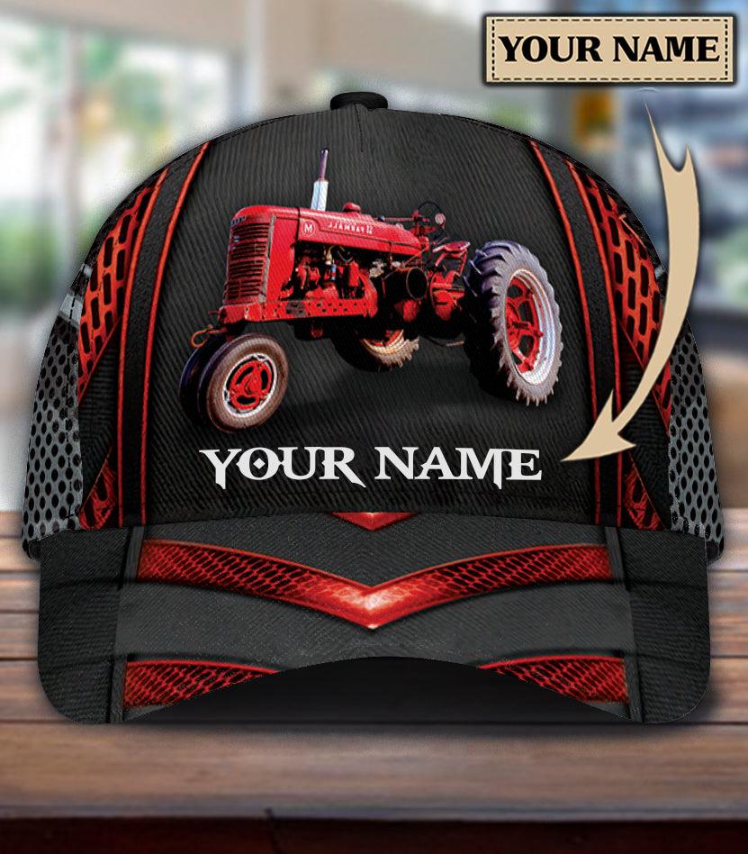 Personalized Farmer Classic Cap, Personalized Gift for Farmers, Cow Lovers, Chicken Lovers Trucker Hats Custom Hats Gifts For Men & Women