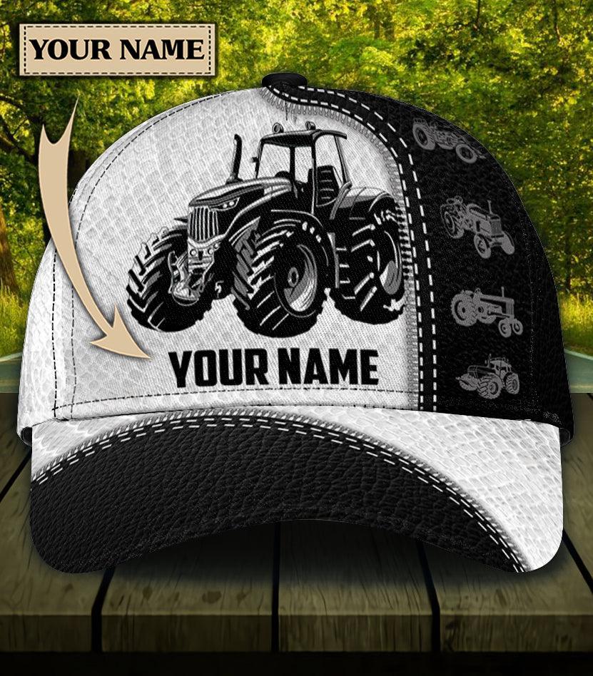 Personalized Farmer Classic Cap, Personalized Gift for Farmers, Cow Lovers, Chicken Lovers Trucker Hats Custom Hats Gifts For Men & Women