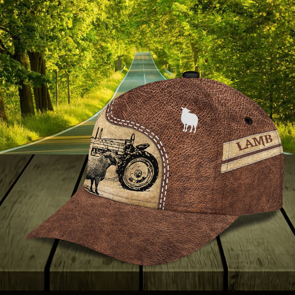 Personalized Farmer Classic Cap, Personalized Gift for Farmers, Cow Lovers, Chicken Lovers Trucker Hats Custom Hats Gifts For Men & Women