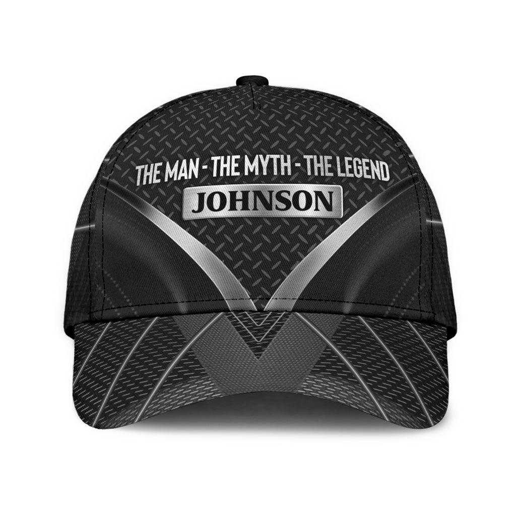 Personalized Father Classic Cap, Personalized Gift for Dad, Papa, Parents, Father, Grandfather Trucker Hats Custom Hats Gifts For Men & Women