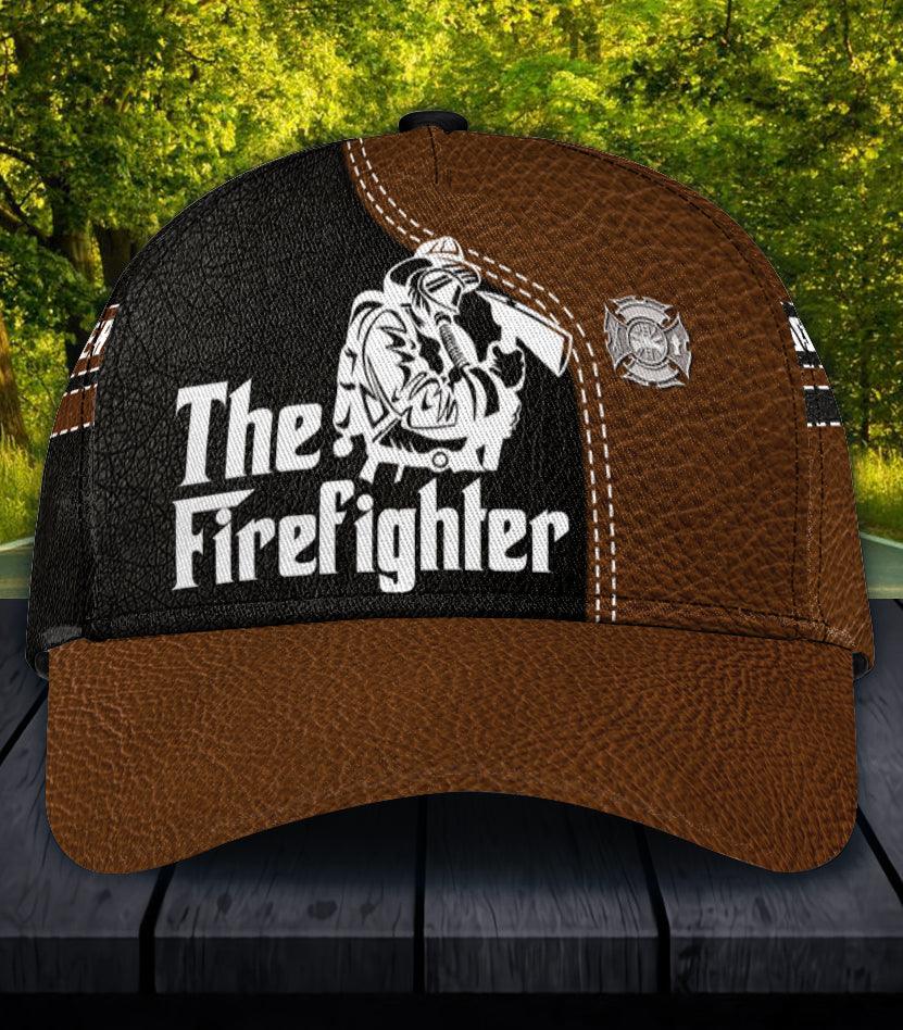 Personalized Firefighter Classic Cap, Personalized Gift for Firefighters Trucker Hats Custom Hats Gifts For Men & Women