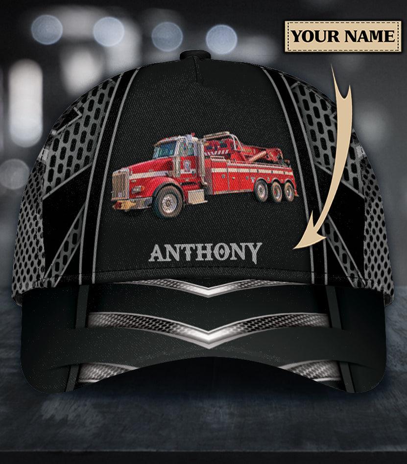 Personalized Firefighter Classic Cap, Personalized Gift for Firefighters Trucker Hats Custom Hats Gifts For Men & Women