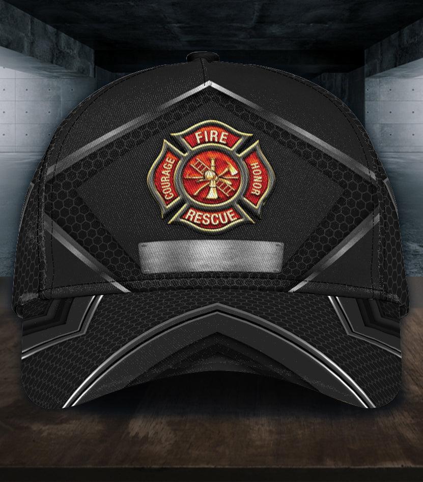 Personalized Firefighter Classic Cap, Personalized Gift for Firefighters Trucker Hats Custom Hats Gifts For Men & Women