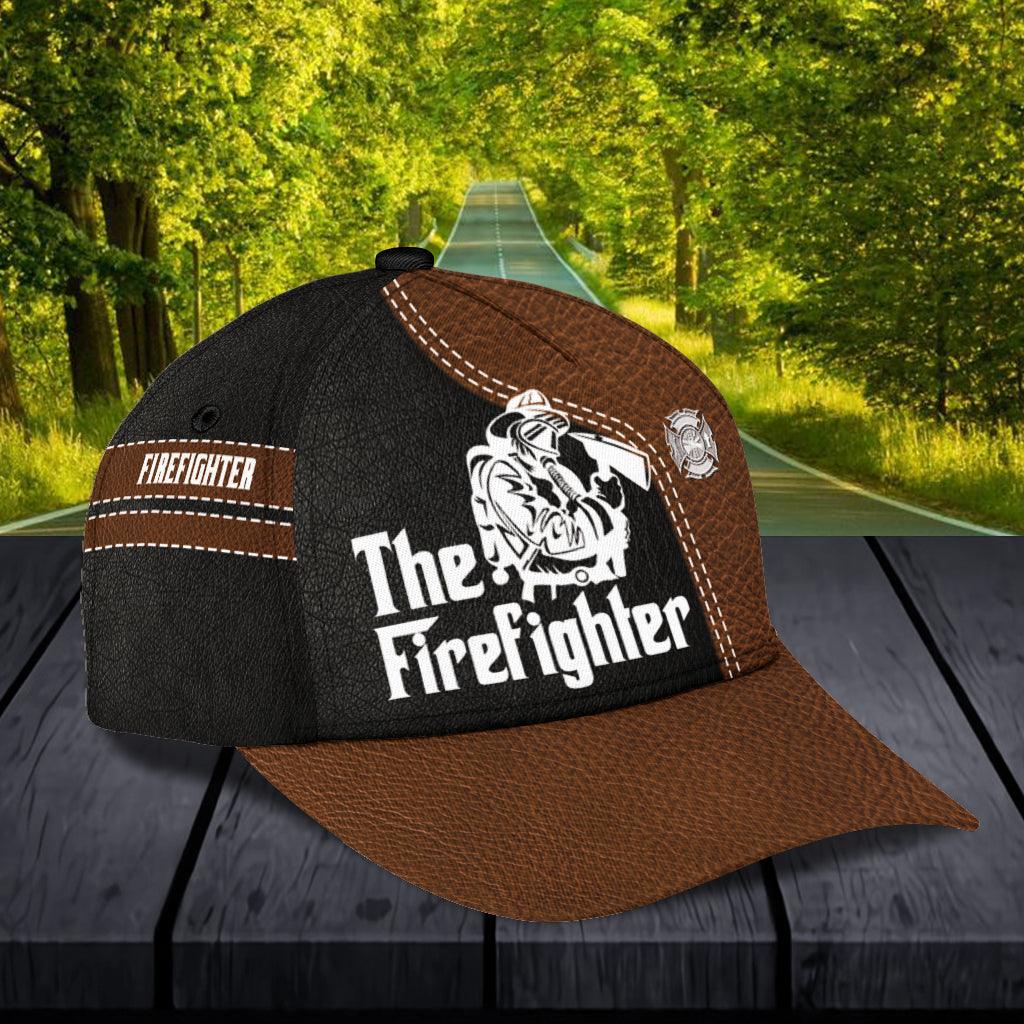 Personalized Firefighter Classic Cap, Personalized Gift for Firefighters Trucker Hats Custom Hats Gifts For Men & Women