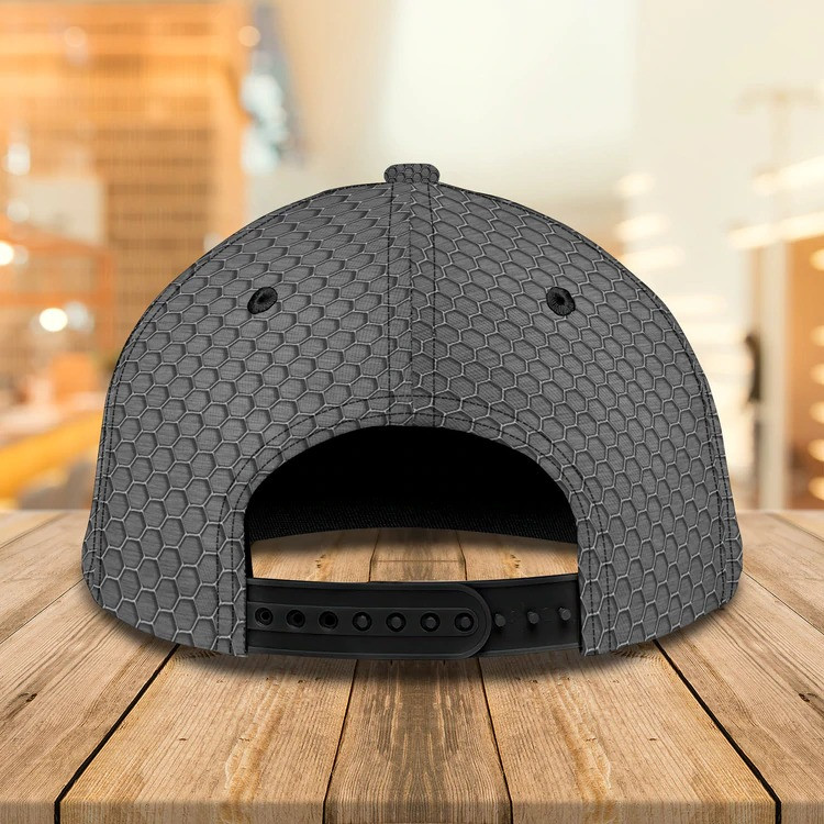 Personalized Fishing Cap for Dad, 3D Classic Cap All Over Print for Fishing Lovers Trucker Hats Custom Hats Gifts For Men & Women
