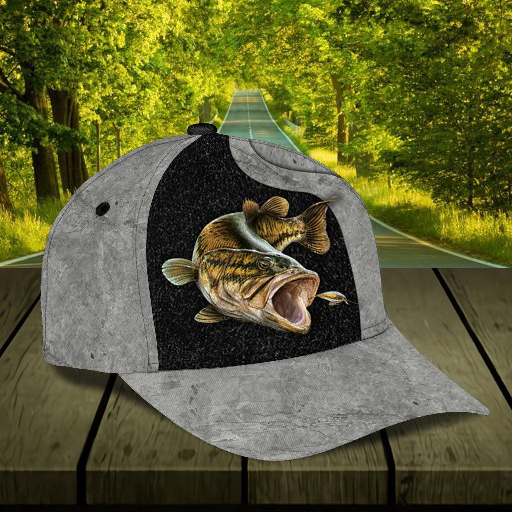 Personalized Fishing Classic Cap, Personalized Gift for Fishing Lovers Trucker Hats Custom Hats Gifts For Men & Women