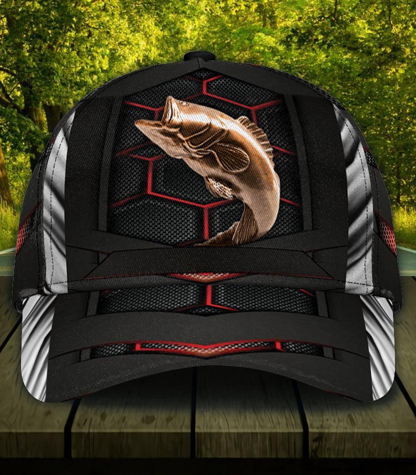 Personalized Fishing Classic Cap, Personalized Gift for Fishing Lovers Trucker Hats Custom Hats Gifts For Men & Women