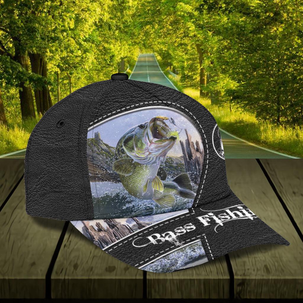 Personalized Fishing Classic Cap, Personalized Gift for Fishing Lovers Trucker Hats Custom Hats Gifts For Men & Women
