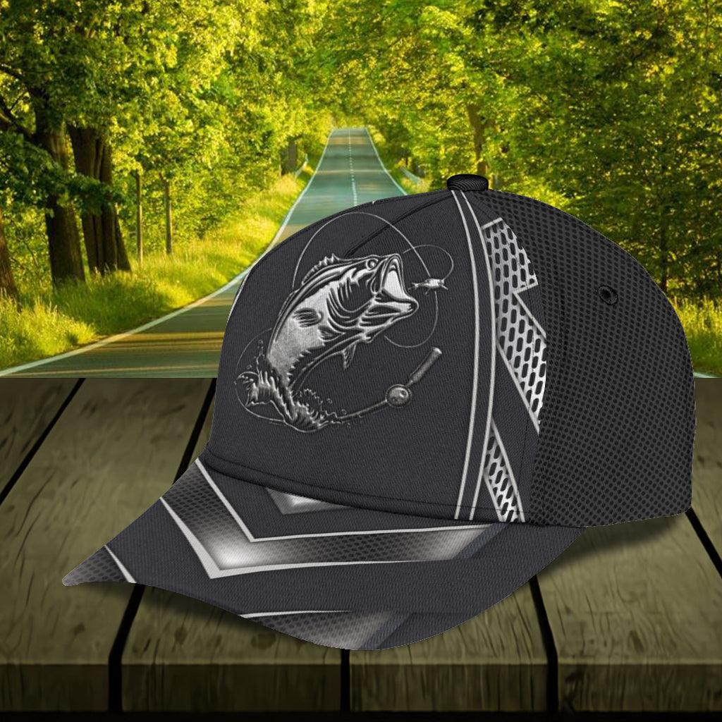 Personalized Fishing Classic Cap, Personalized Gift for Fishing Lovers Trucker Hats Custom Hats Gifts For Men & Women