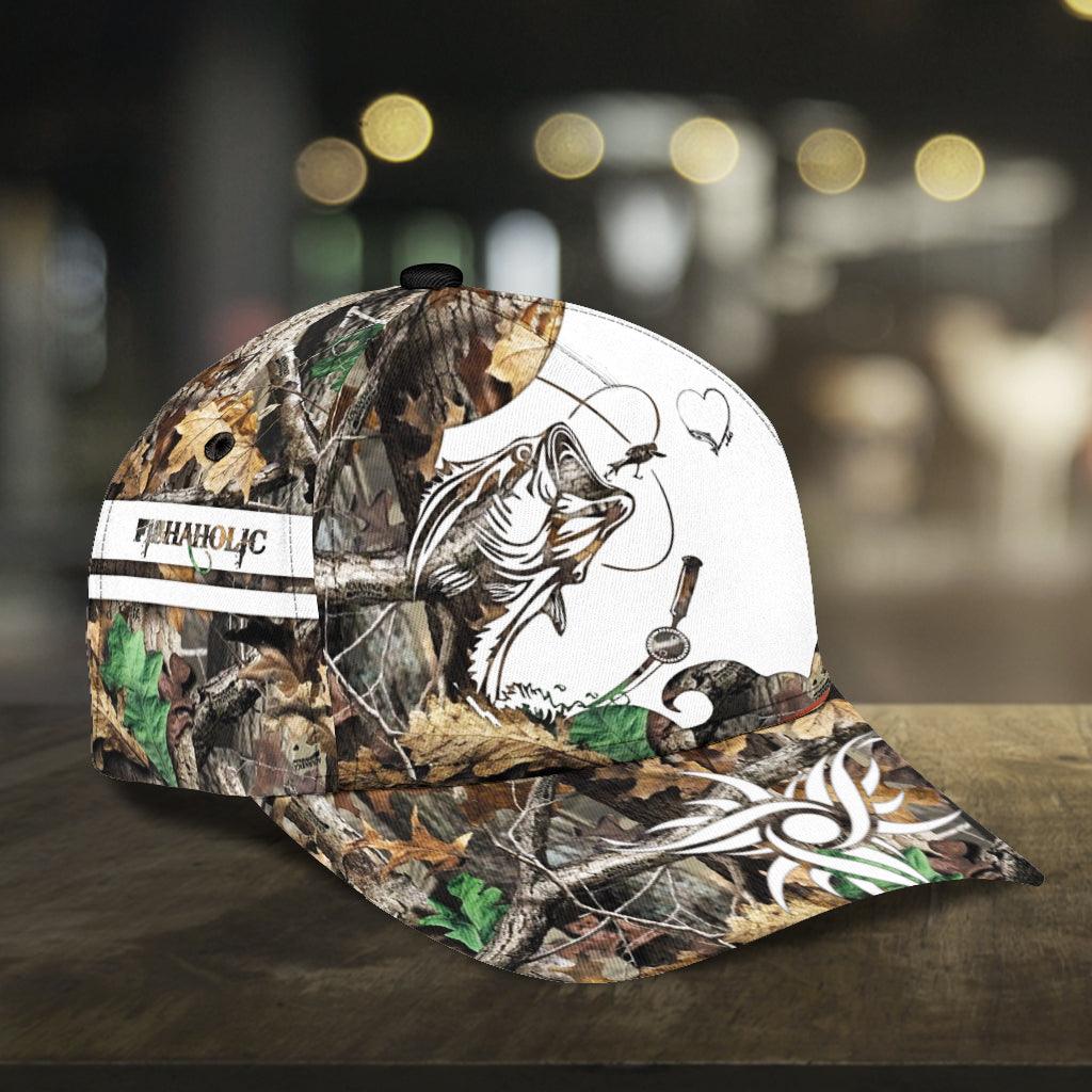 Personalized Fishing Classic Cap, Personalized Gift for Fishing Lovers Trucker Hats Custom Hats Gifts For Men & Women