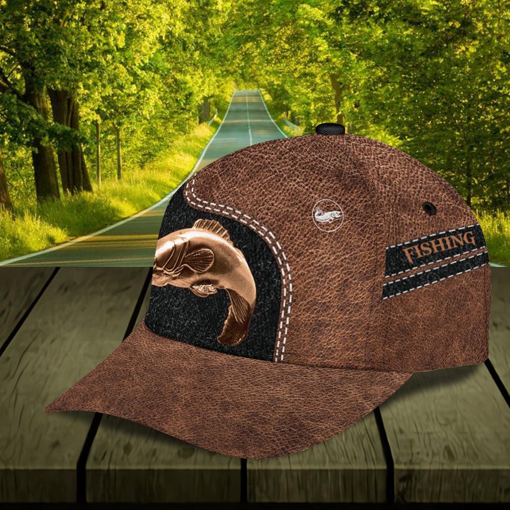 Personalized Fishing Classic Cap, Personalized Gift for Fishing Lovers Trucker Hats Custom Hats Gifts For Men & Women