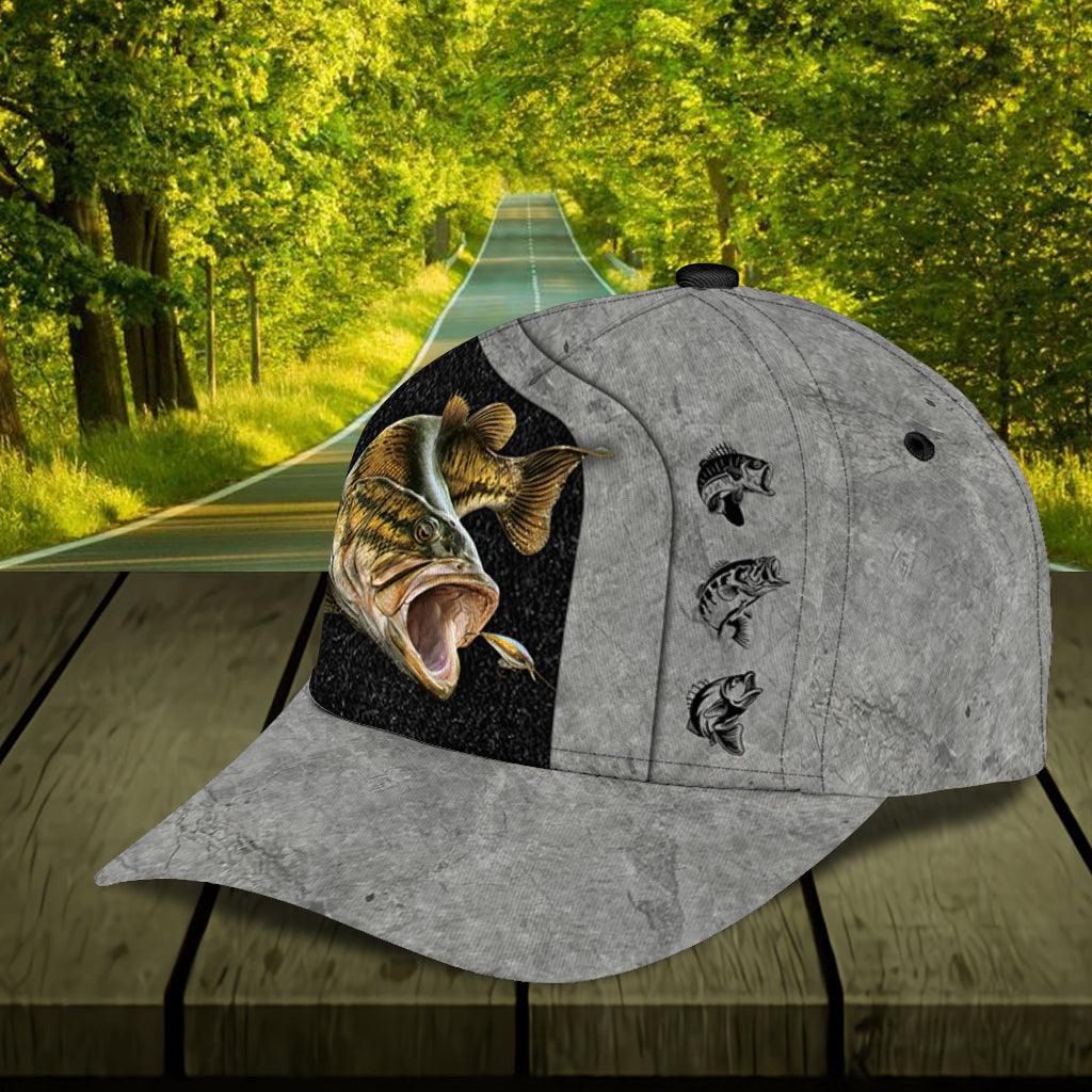 Personalized Fishing Classic Cap, Personalized Gift for Fishing Lovers Trucker Hats Custom Hats Gifts For Men & Women
