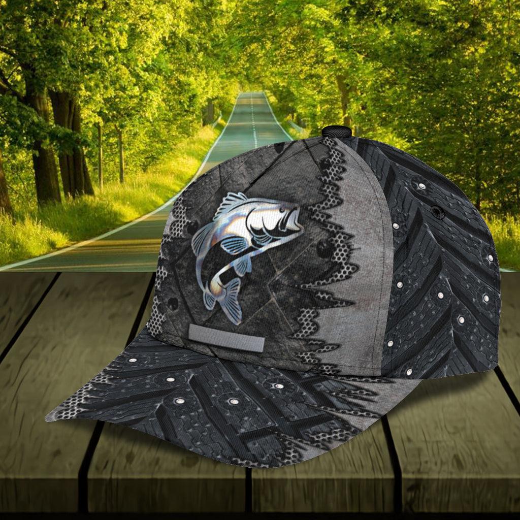 Personalized Fishing Classic Cap, Personalized Gift for Fishing Lovers Trucker Hats Custom Hats Gifts For Men & Women